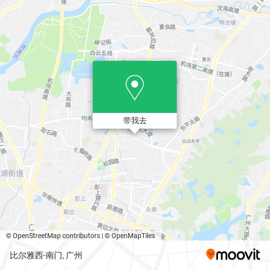 比尔雅西-南门地图