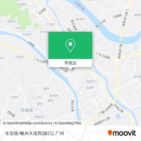 生安路/畅兴大道西(路口)地图