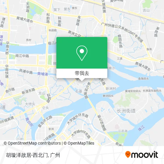 胡璇泽故居-西北门地图