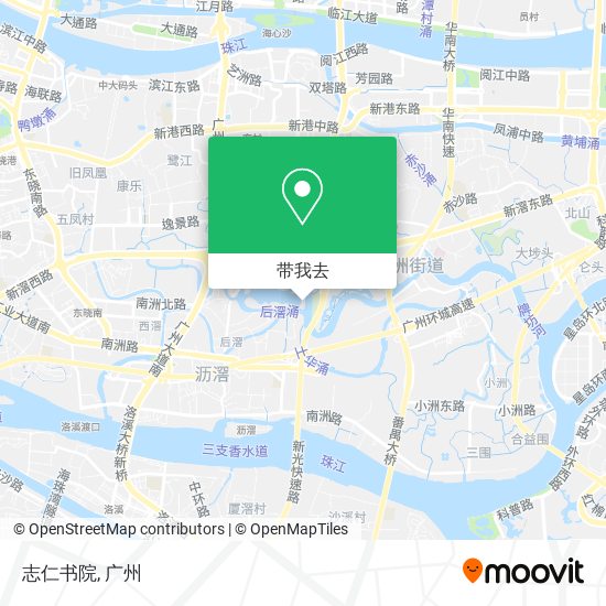 志仁书院地图