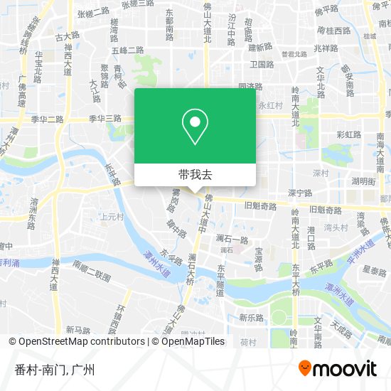 番村-南门地图