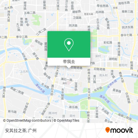 安其拉之茶地图