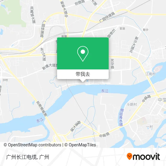 广州长江电缆地图