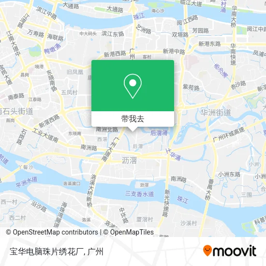 宝华电脑珠片绣花厂地图