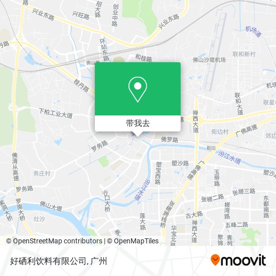 好硒利饮料有限公司地图