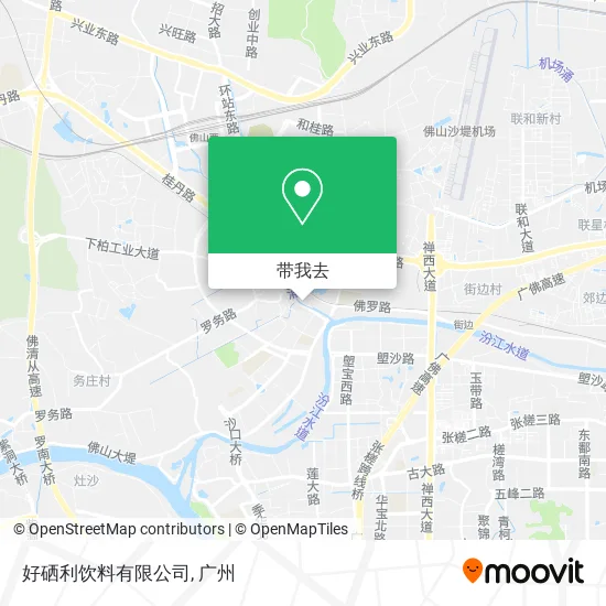 好硒利饮料有限公司地图