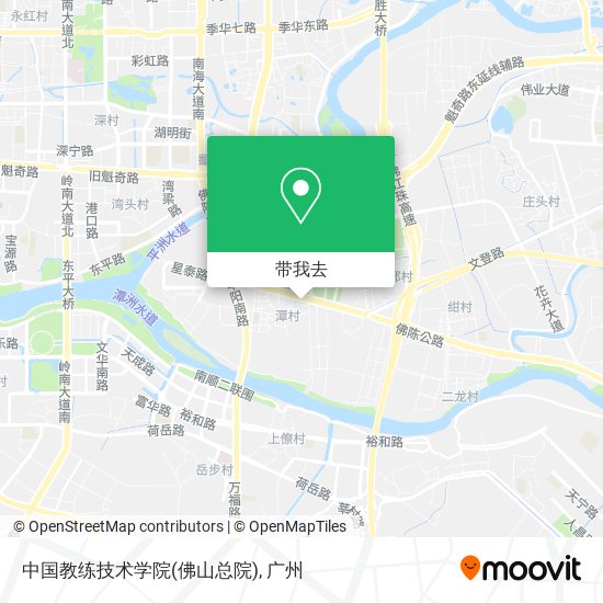 中国教练技术学院(佛山总院)地图