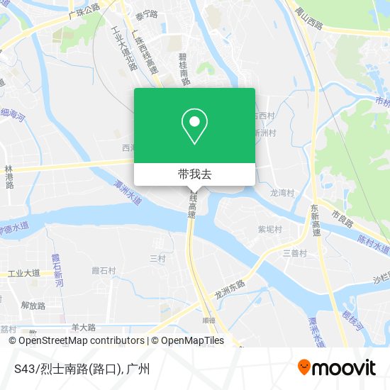 S43/烈士南路(路口)地图