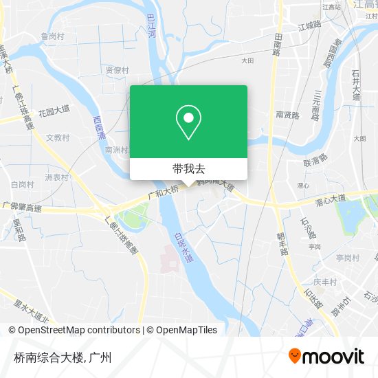 桥南综合大楼地图