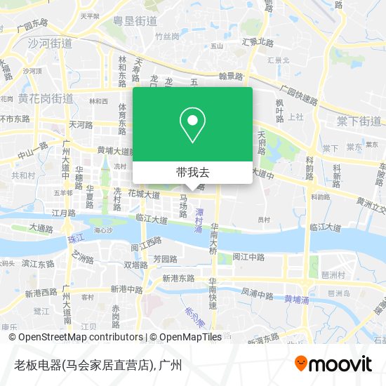 老板电器(马会家居直营店)地图