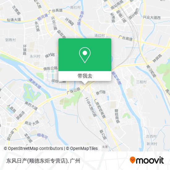 东风日产(顺德东炬专营店)地图