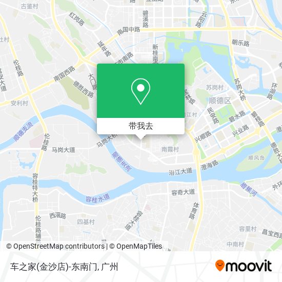 车之家(金沙店)-东南门地图