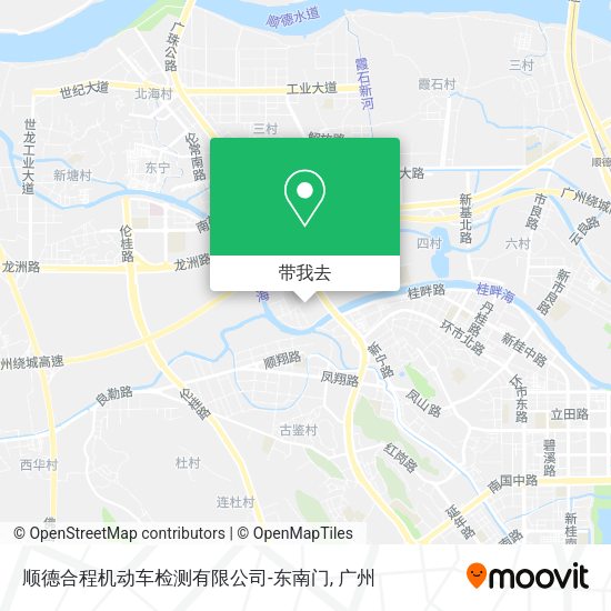 顺德合程机动车检测有限公司-东南门地图