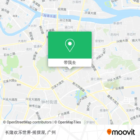 长隆欢乐世界-摇摆屋地图