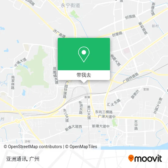 亚洲通讯地图