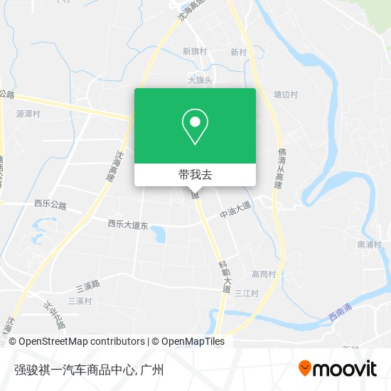 强骏祺一汽车商品中心地图