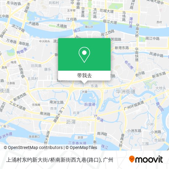 上涌村东约新大街/桥南新街西九巷(路口)地图