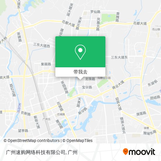 广州速购网络科技有限公司地图