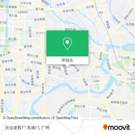 兴业皮鞋厂-东南门地图