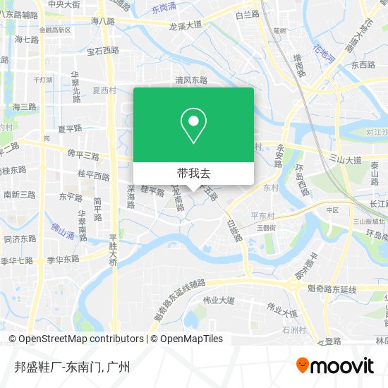 邦盛鞋厂-东南门地图