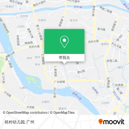梧村幼儿园地图
