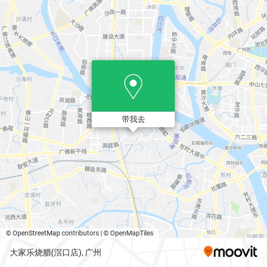 大家乐烧腊(滘口店)地图
