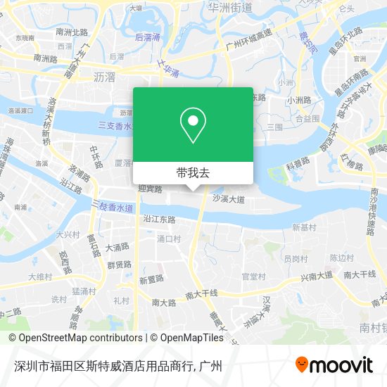 深圳市福田区斯特威酒店用品商行地图