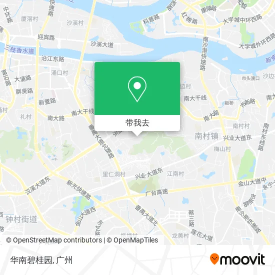 华南碧桂园地图