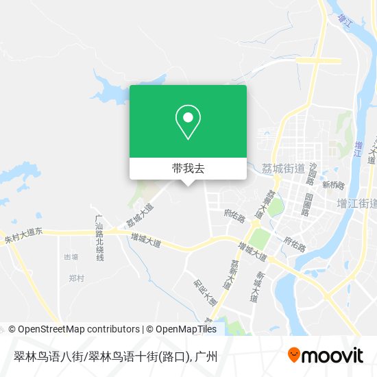 翠林鸟语八街/翠林鸟语十街(路口)地图