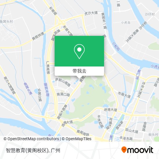 智慧教育(黄阁校区)地图