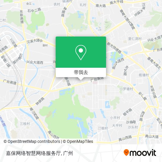 嘉保网络智慧网络服务厅地图