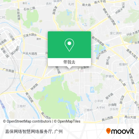 嘉保网络智慧网络服务厅地图