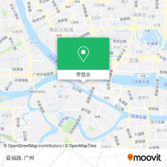 庭福路地图