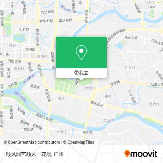顺风园艺顺风一花场地图