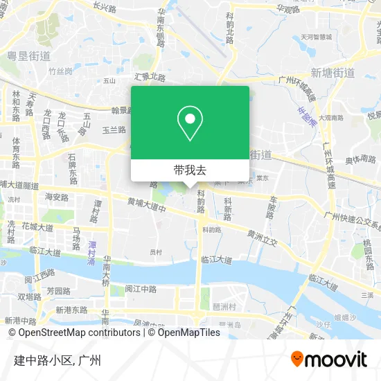 建中路小区地图