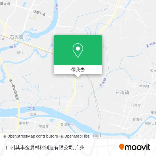 广州其丰金属材料制造有限公司地图