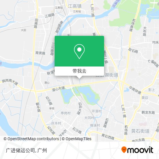 广进储运公司地图