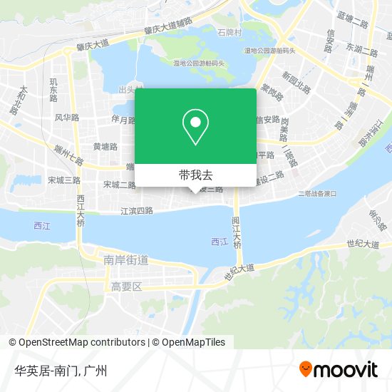 华英居-南门地图