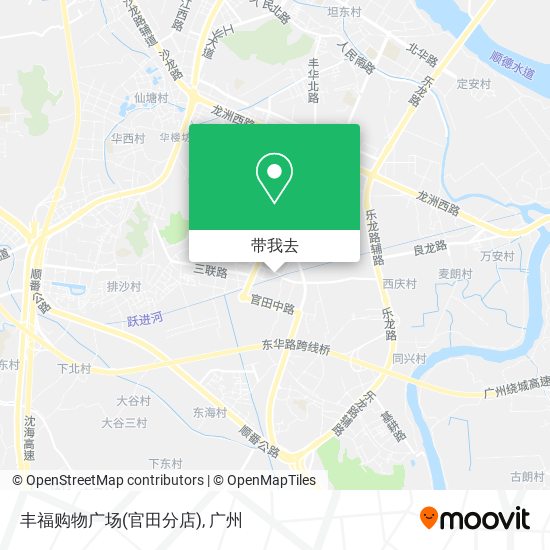 丰福购物广场(官田分店)地图