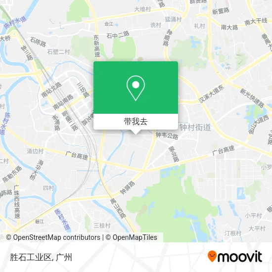 胜石工业区地图