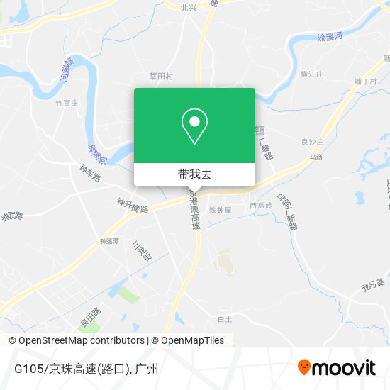 G105/京珠高速(路口)地图