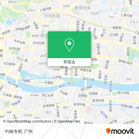 约翰专柜地图