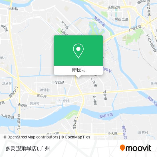 多灵(慧聪城店)地图