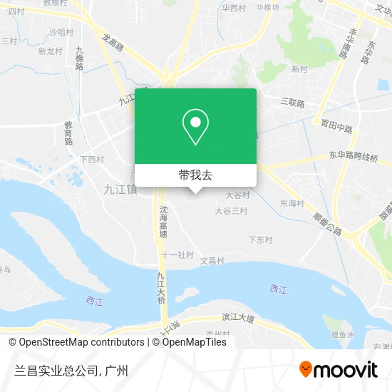 兰昌实业总公司地图