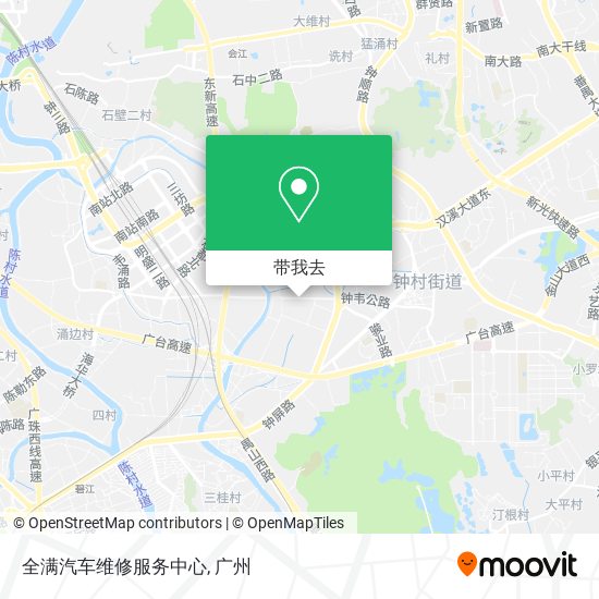 全满汽车维修服务中心地图