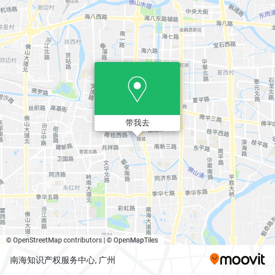 南海知识产权服务中心地图