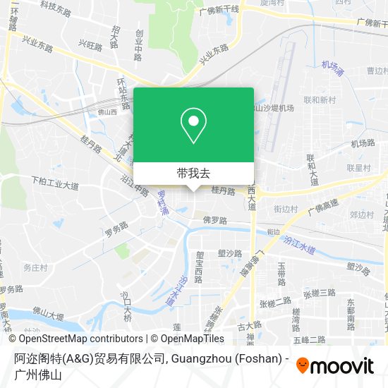 阿迩阁特(A&G)贸易有限公司地图