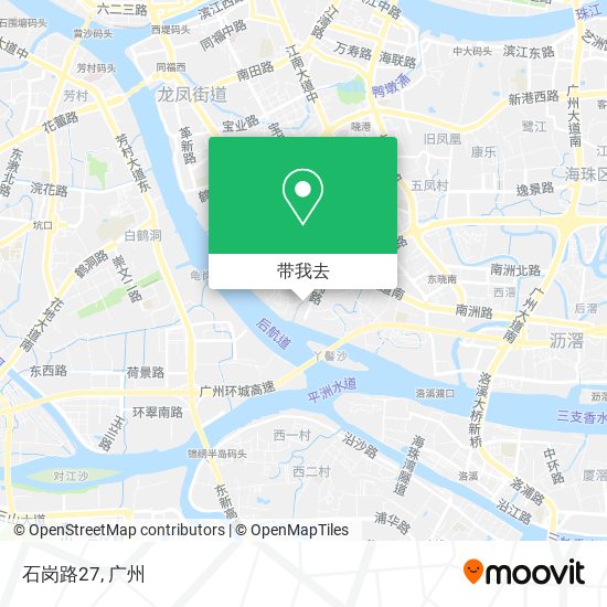 石岗路27地图