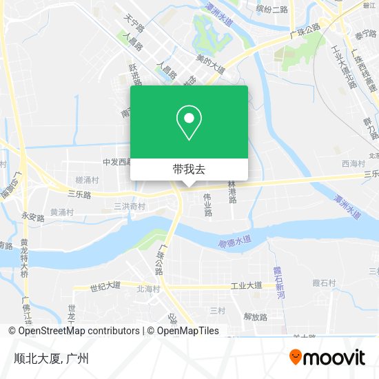 顺北大厦地图