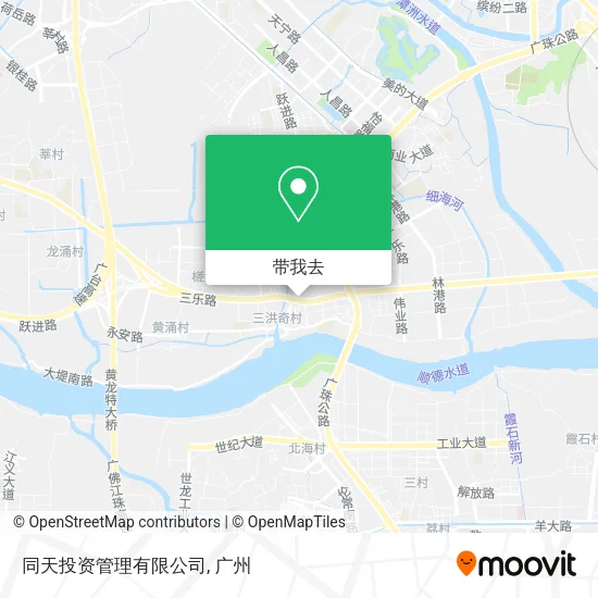 同天投资管理有限公司地图